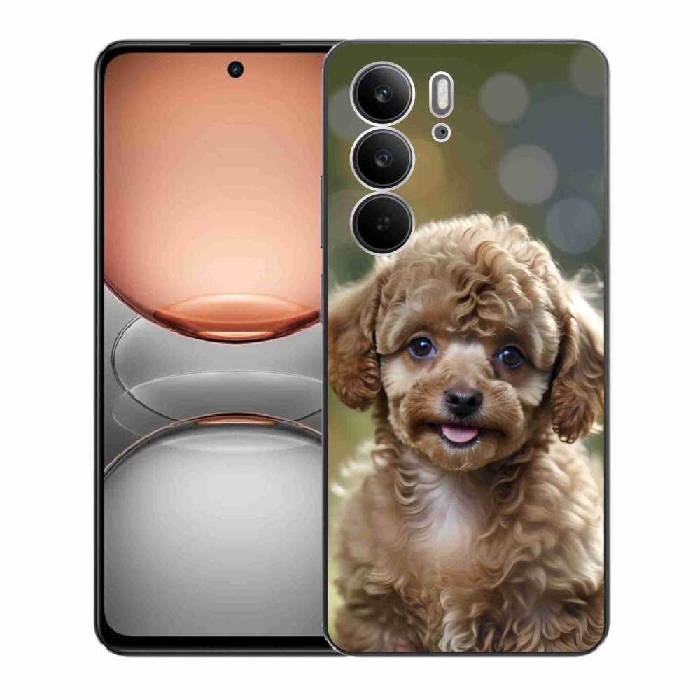 mmCase géltok a Realme C75-hez – aranyos pudli