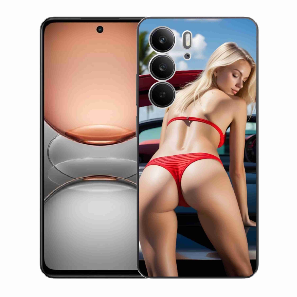 mmCase géltok a Realme C75-hez – szexi nő 2