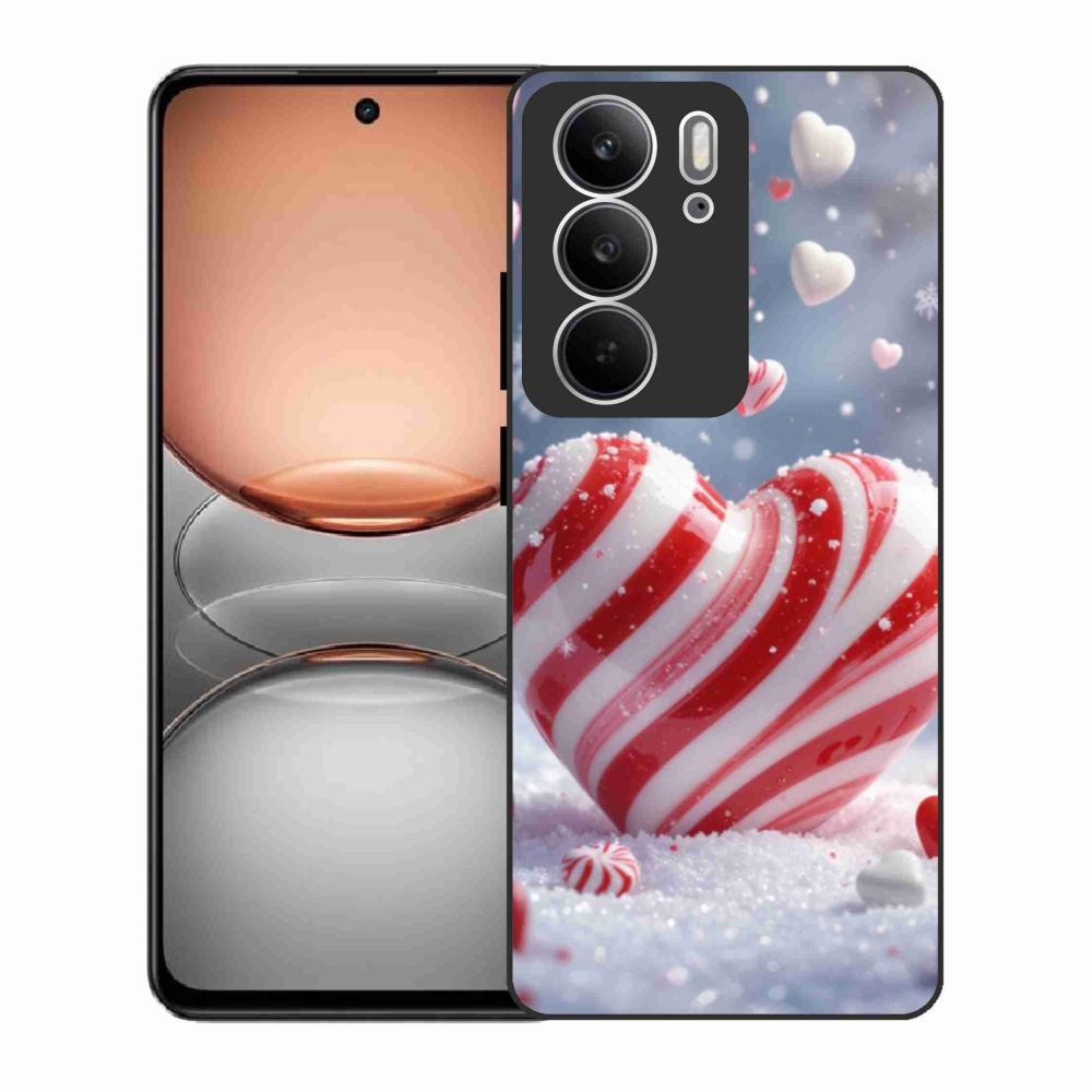 Gél borító mmCase a Realme C75 készülékhez - édes szív