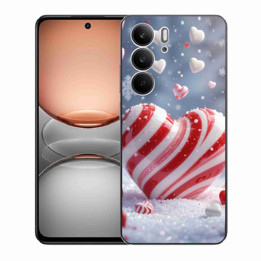 Gél borító mmCase a Realme C75 készülékhez - édes szív