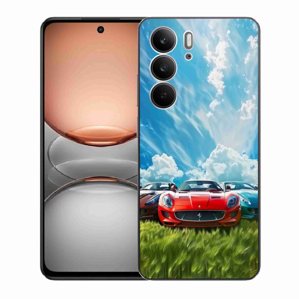 Gél borítás mmCase a Realme C75-hez - sportkocsikhoz