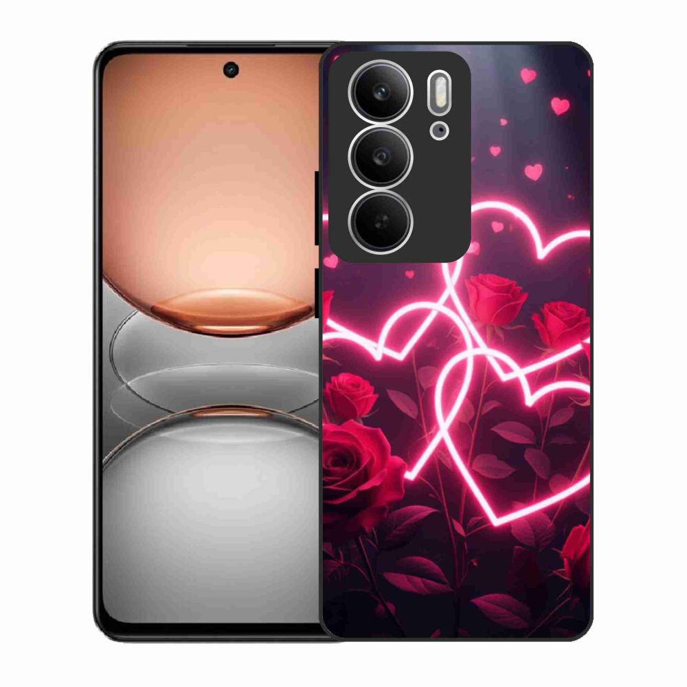 Gél borítás mmCase a Realme C75 készülékhez - a szerelem szíve