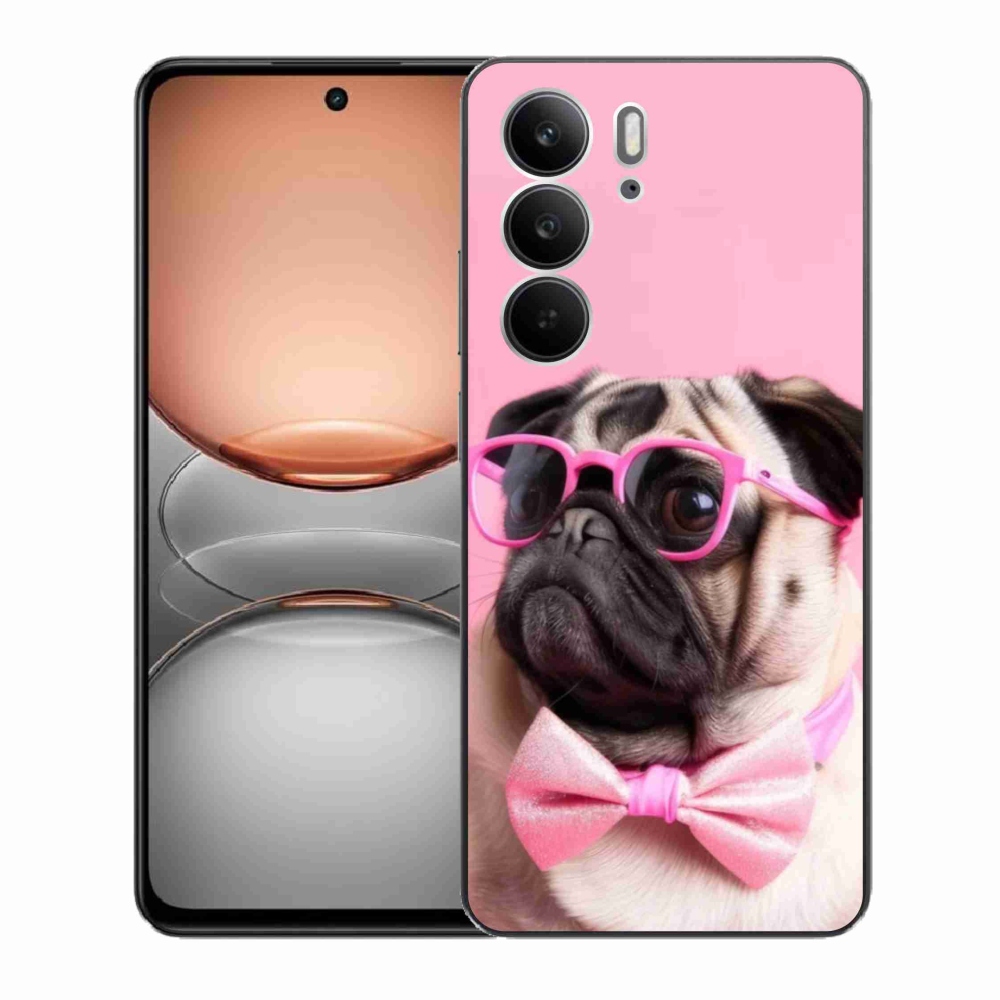 Gél borítás mmCase a Realme C75 készülékhez - stílusos mopsz