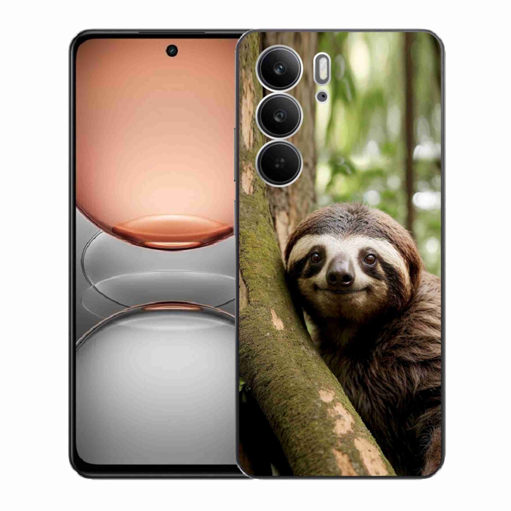 mmCase géltok a Realme C75-hez – mosolygós lajhár