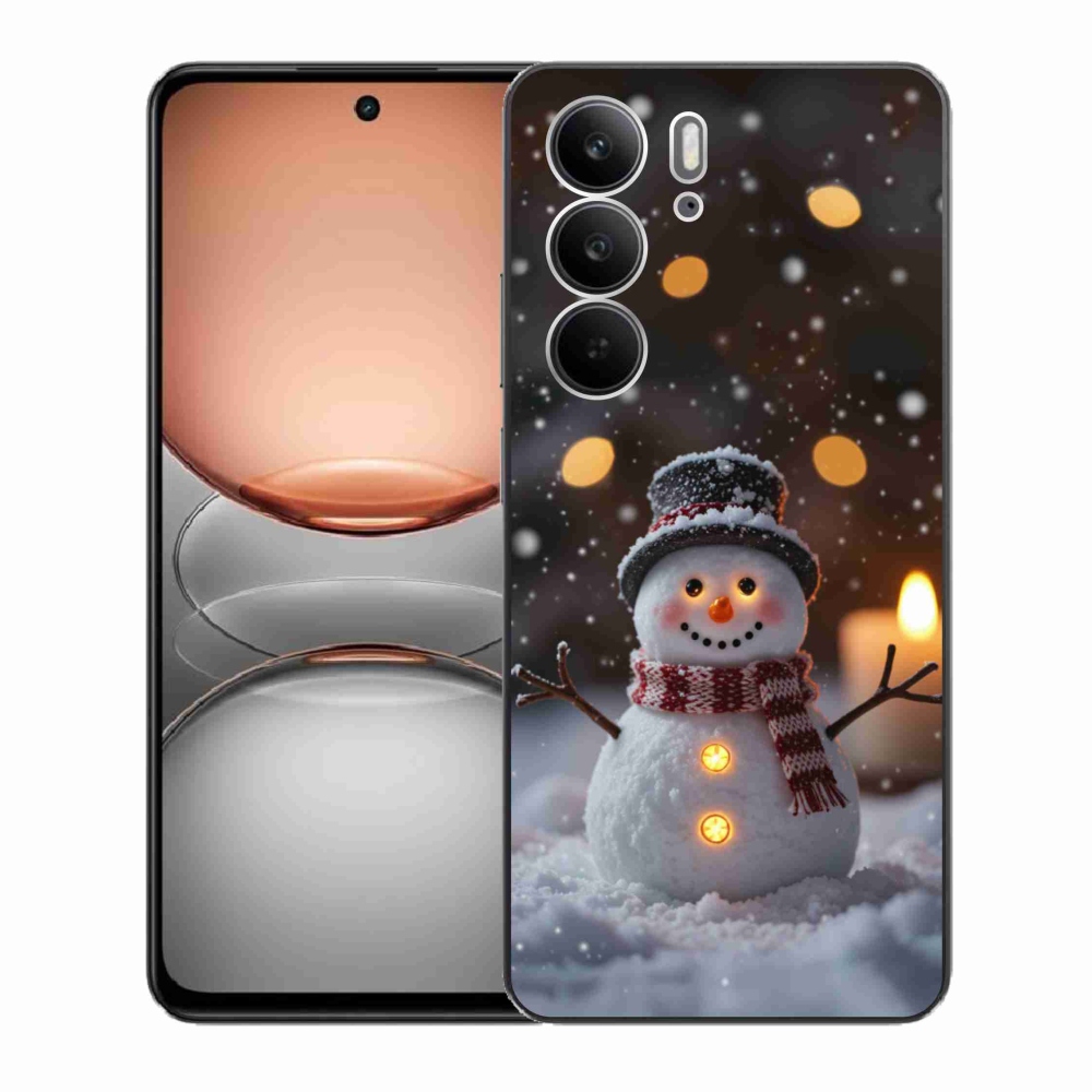 mmCase géltok a Realme C75-hez – vidám hóember