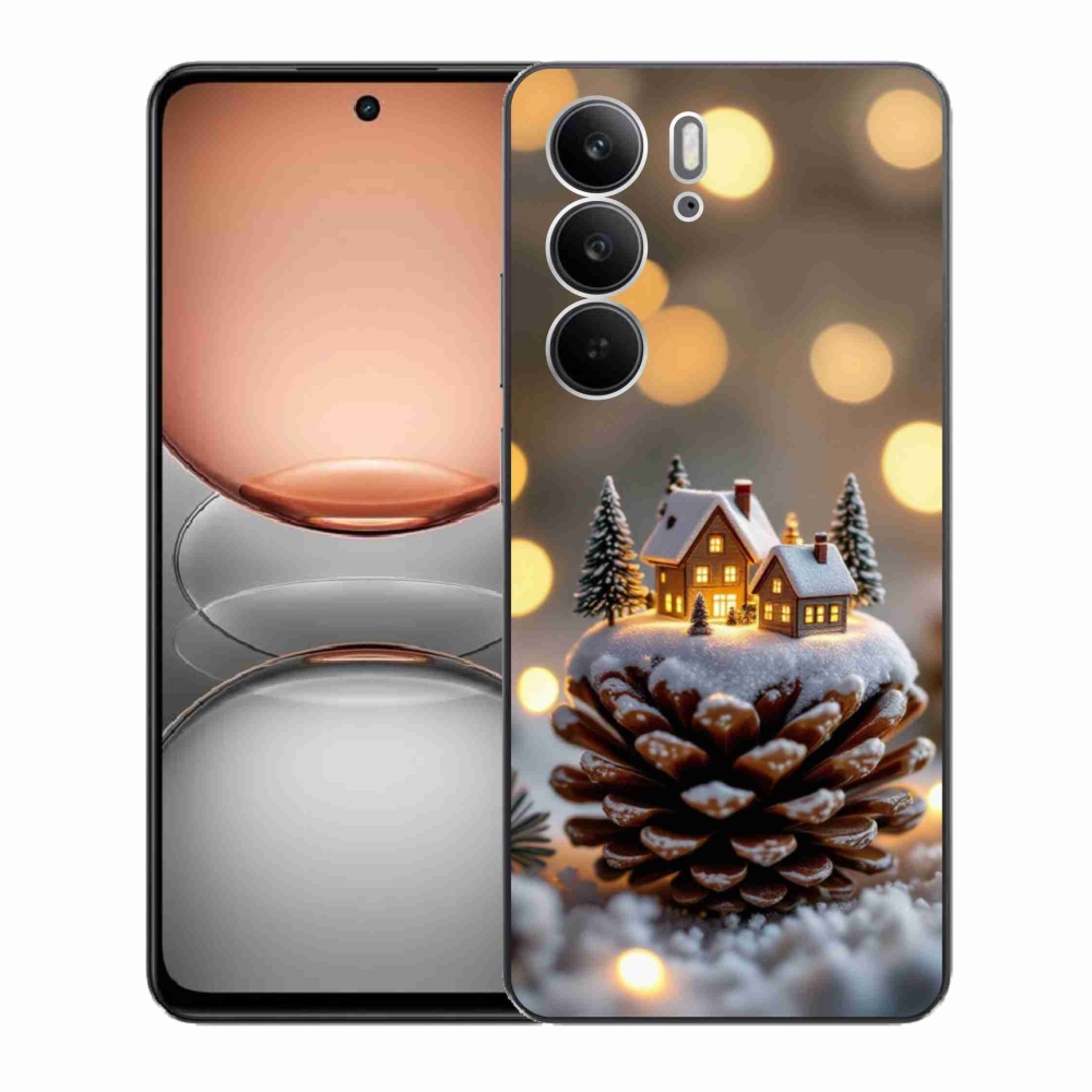 mmCase géltok a Realme C75-hez – téli falu