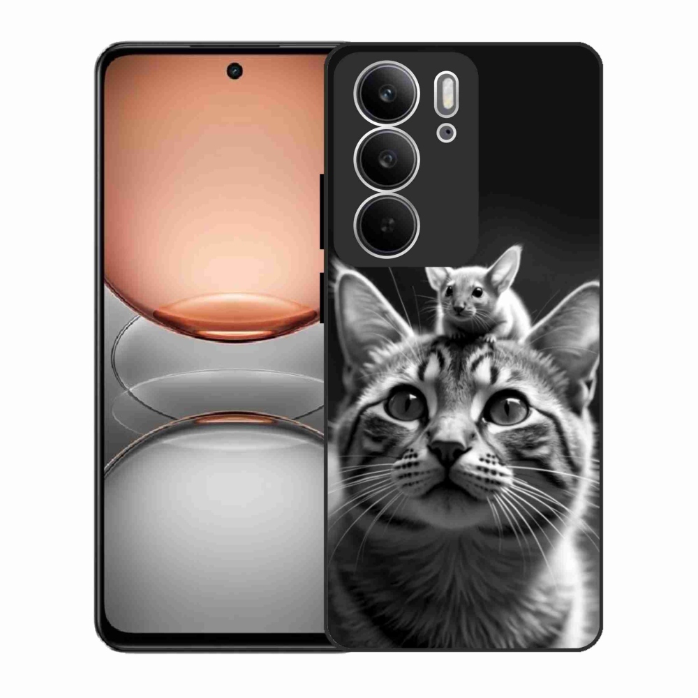 Zselés borítás mmCase a Realme C75 készülékhez - állati barátság 2
