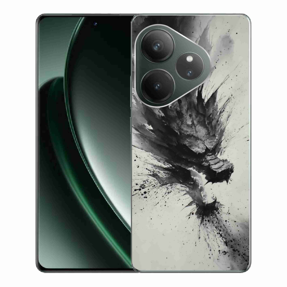 mmCase géltok a Realme GT 6 5G/GT 6T 5G készülékekhez – absztrakt motívum 32