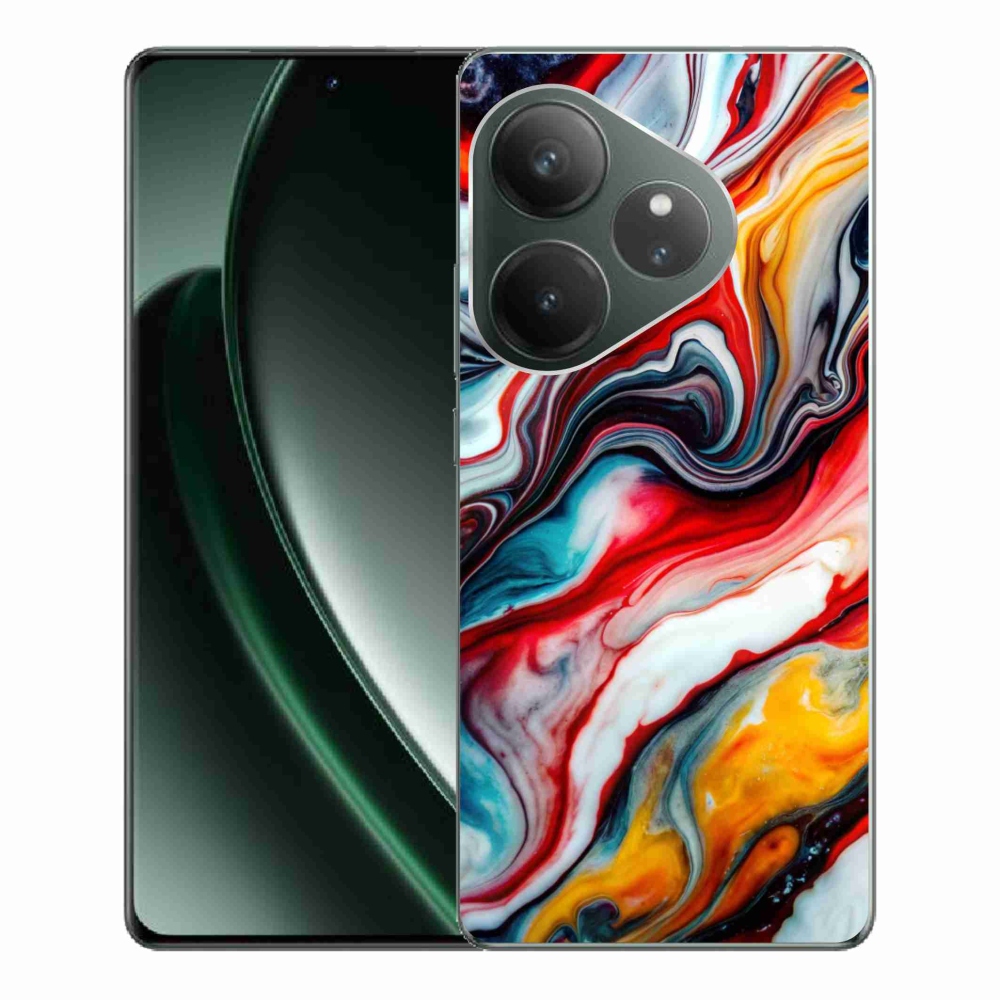 mmCase géltok a Realme GT 6 5G/GT 6T 5G készülékekhez – absztrakt motívum 35