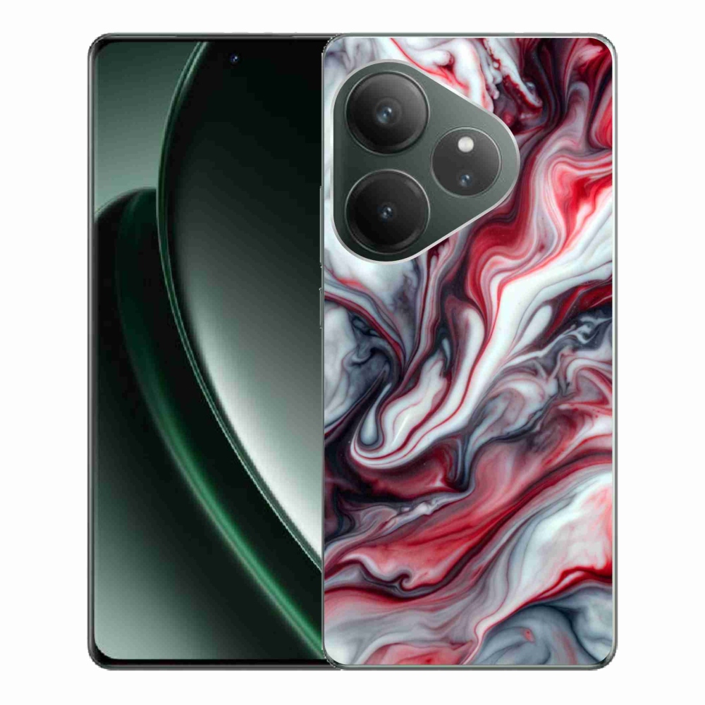 mmCase géltok a Realme GT 6 5G/GT 6T 5G készülékekhez – absztrakt motívum 37