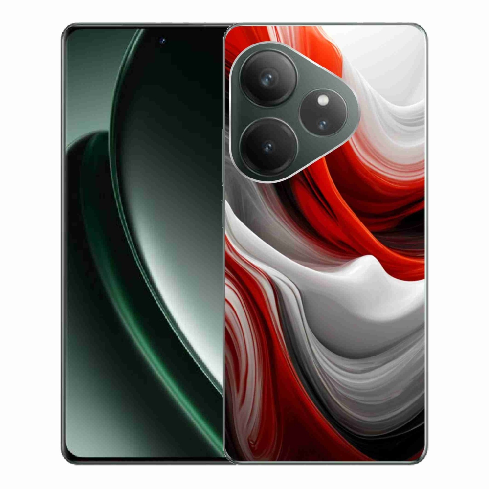 mmCase géltok a Realme GT 6 5G/GT 6T 5G készülékekhez – absztrakt motívum 47