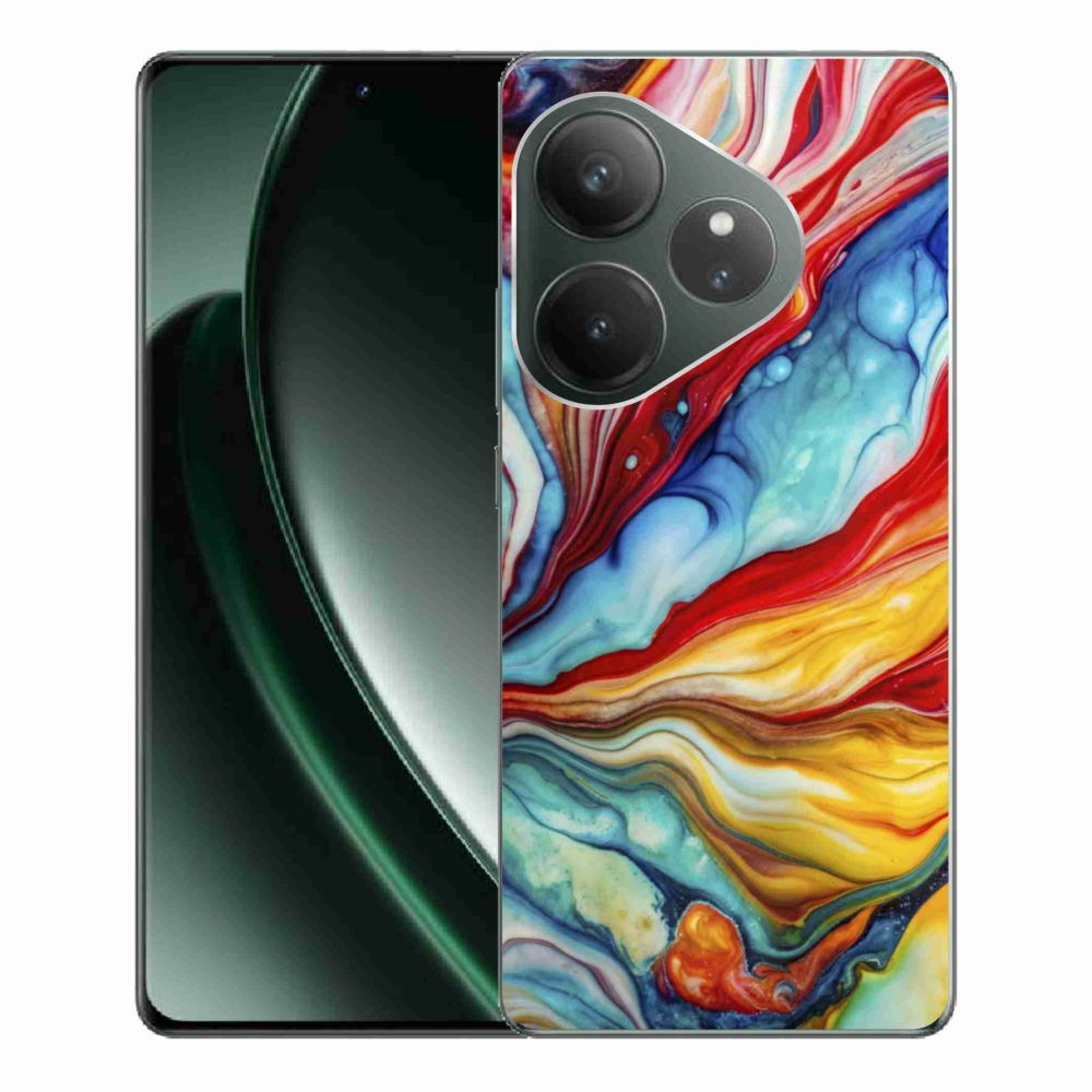 mmCase géltok a Realme GT 6 5G/GT 6T 5G készülékekhez – absztrakt motívum 58