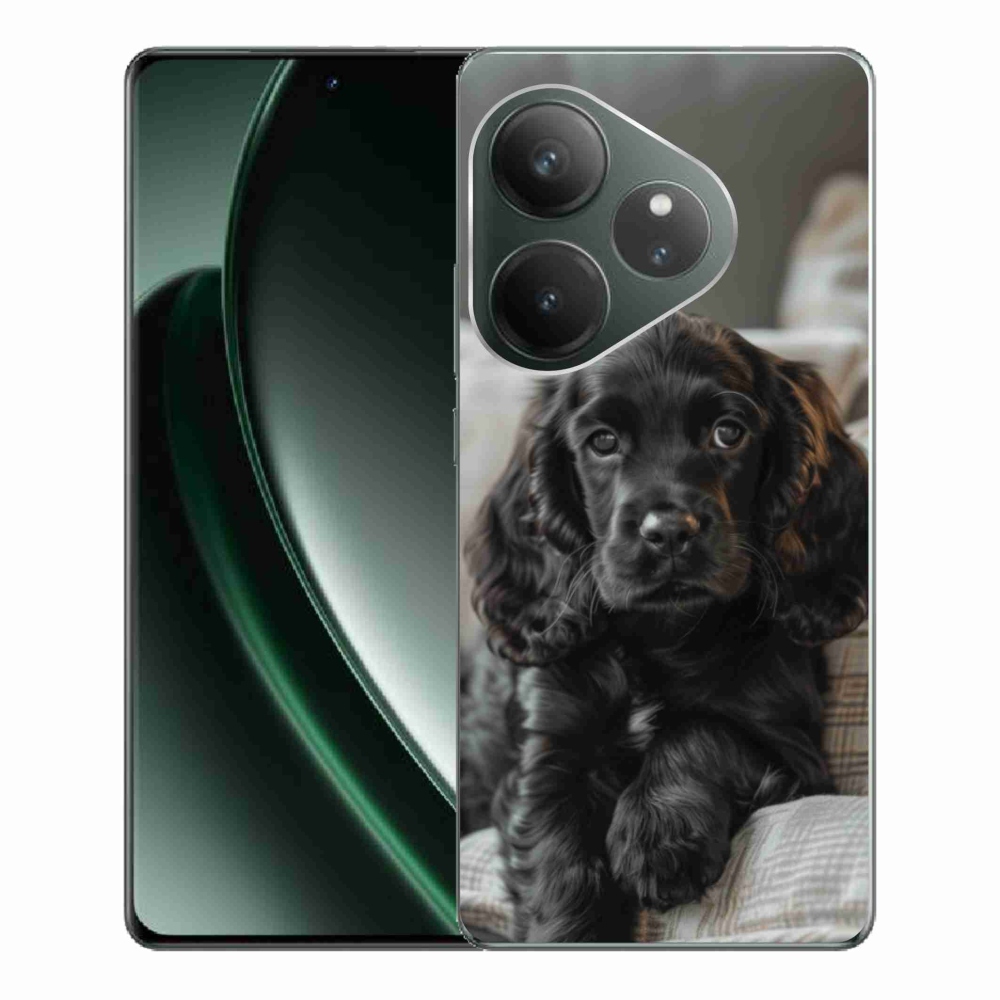 mmCase géltok a Realme GT 6 5G/GT 6T 5G készülékhez – angol cocker spániel