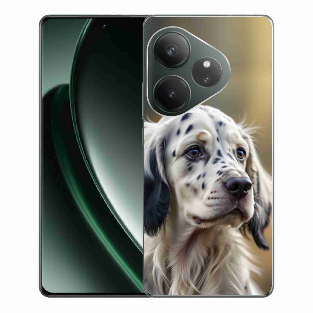 mmCase géltok a Realme GT 6 5G/GT 6T 5G készülékekhez – angol setter