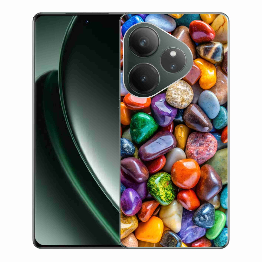 mmCase gél tok a Realme GT 6 5G/GT 6T 5G készülékekhez – színes strasszokkal