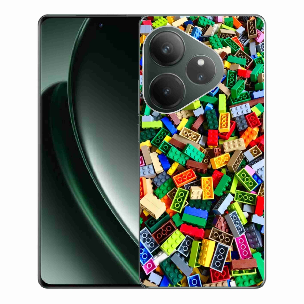 mmCase géltok a Realme GT 6 5G/GT 6T 5G készülékekhez – színes építőelemek