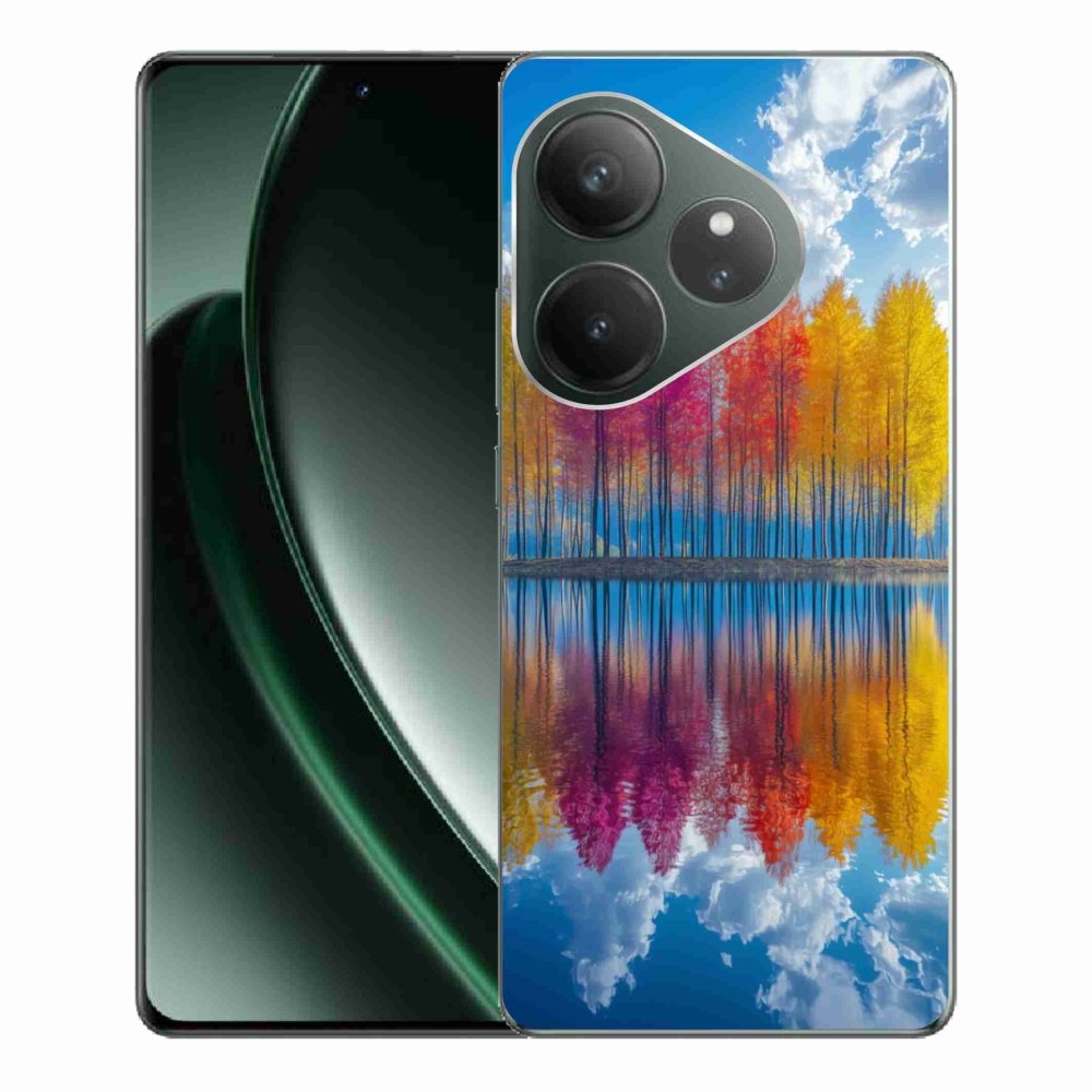 mmCase gél tok a Realme GT 6 5G/GT 6T 5G készülékekhez – színes fák