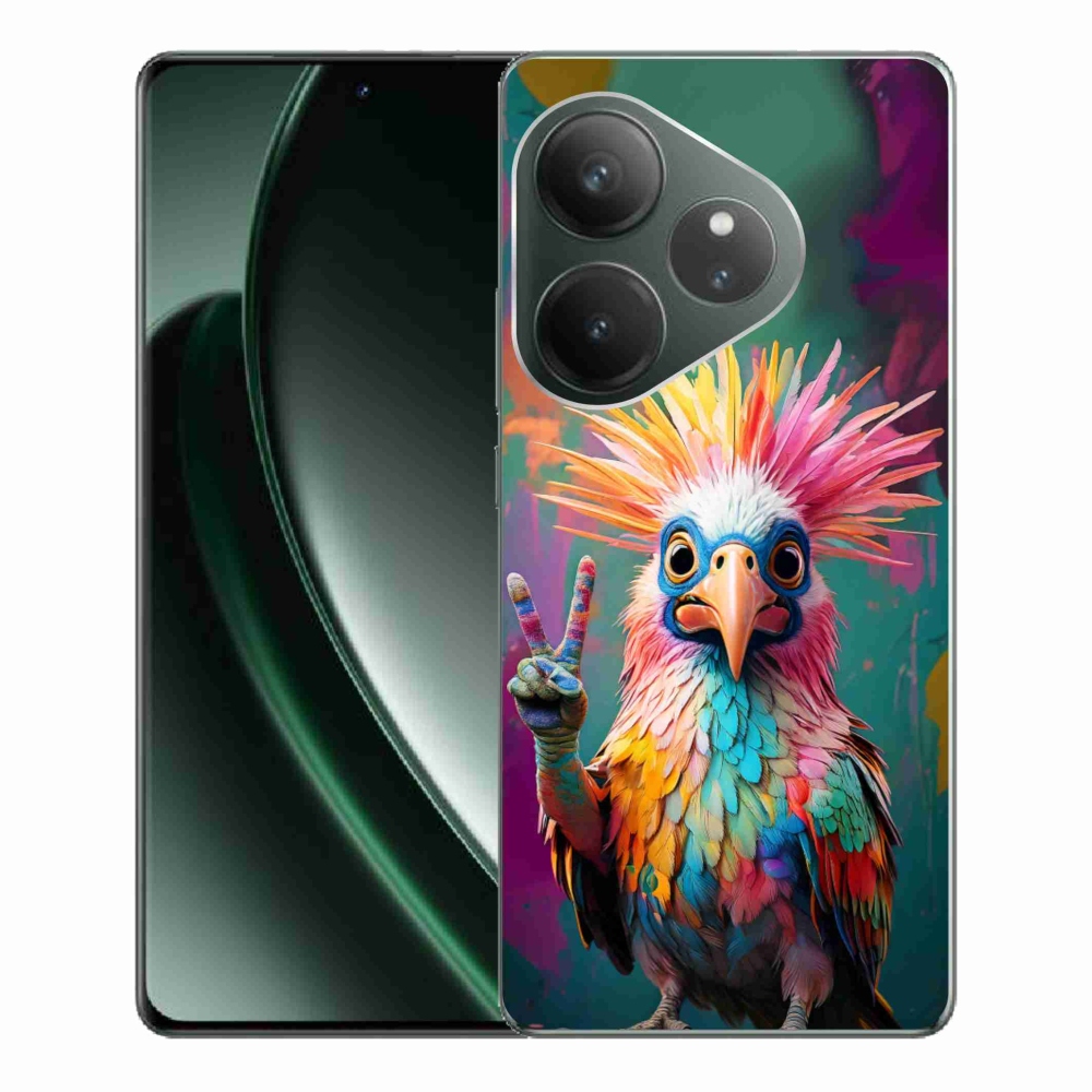 mmCase géltok a Realme GT 6 5G/GT 6T 5G készülékekhez – színes lázadó
