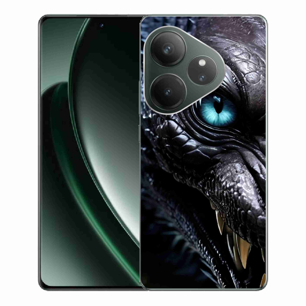 mmCase géltok a Realme GT 6 5G/GT 6T 5G készülékekhez – sárkányos mintázat
