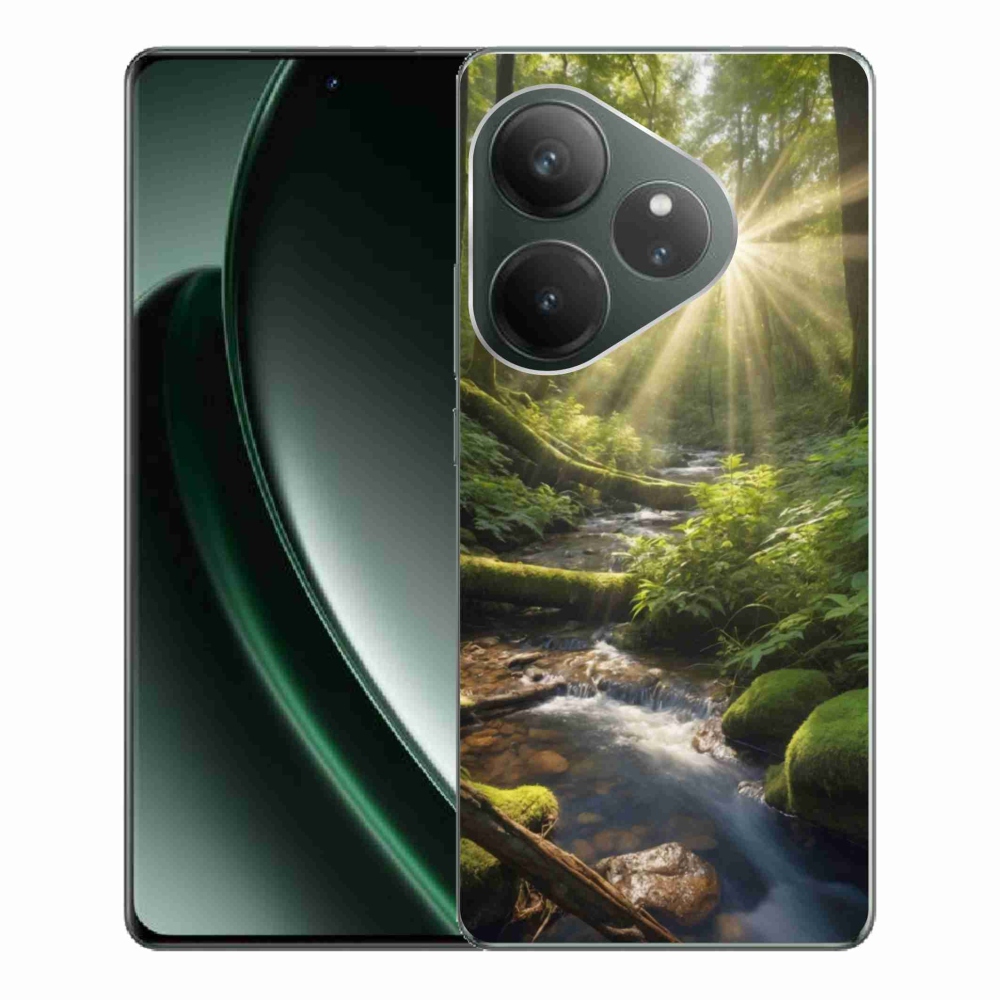 mmCase gél tok a Realme GT 6 5G/GT 6T 5G készülékekhez – erdő mélye