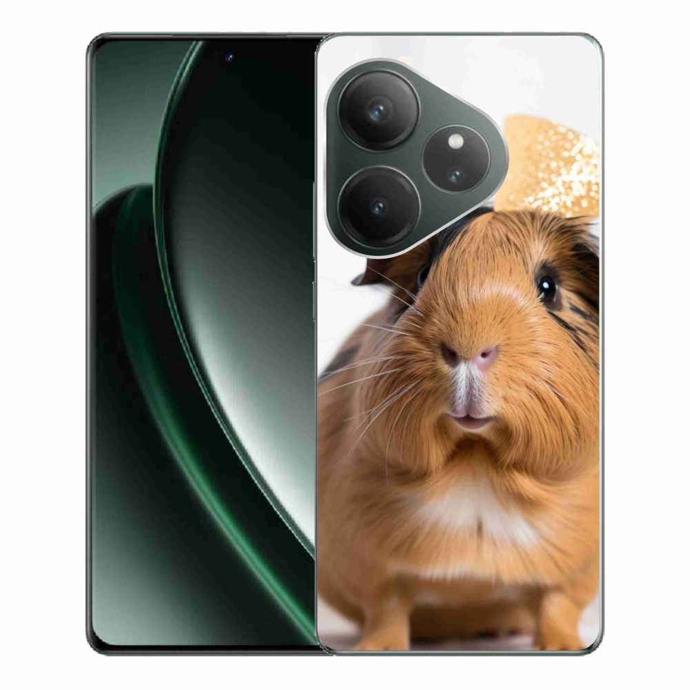 mmCase géltok a Realme GT 6 5G/GT 6T 5G készülékhez – barna tengerimalac