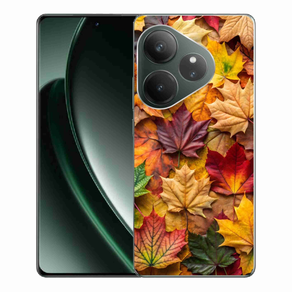 mmCase géltok a Realme GT 6 5G/GT 6T 5G készülékekhez – juharlevelek 2