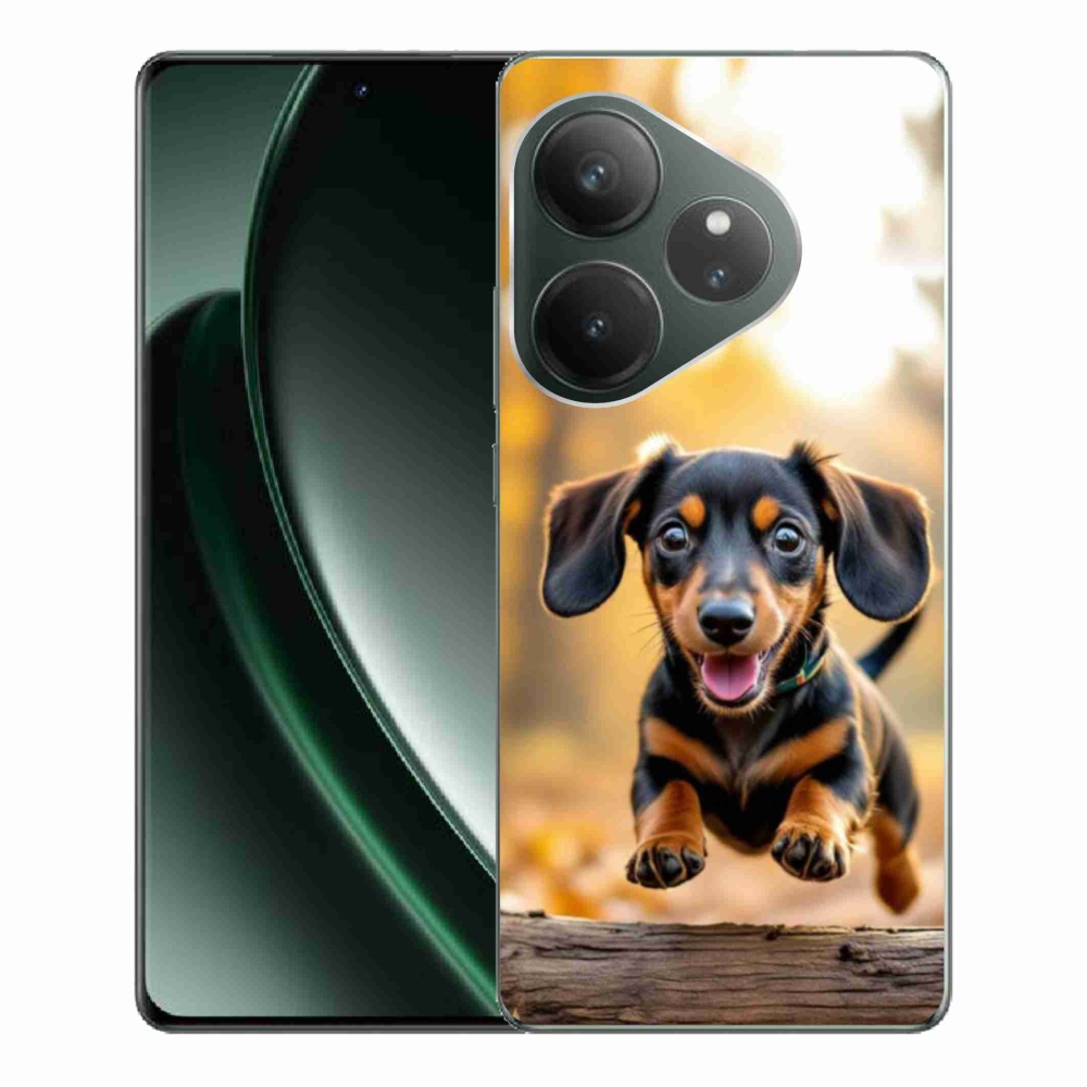mmCase géltok a Realme GT 6 5G/GT 6T 5G készülékhez – dachshund 2