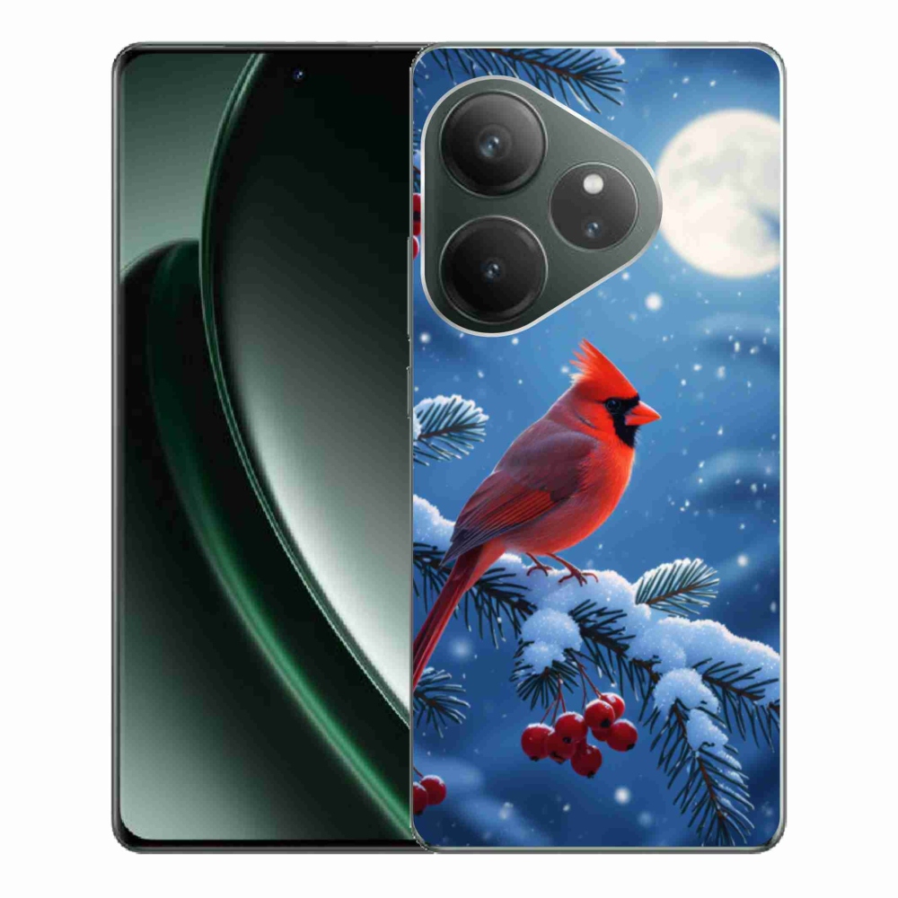 mmCase gél tok a Realme GT 6 5G/GT 6T 5G készülékhez – kardinális vörös