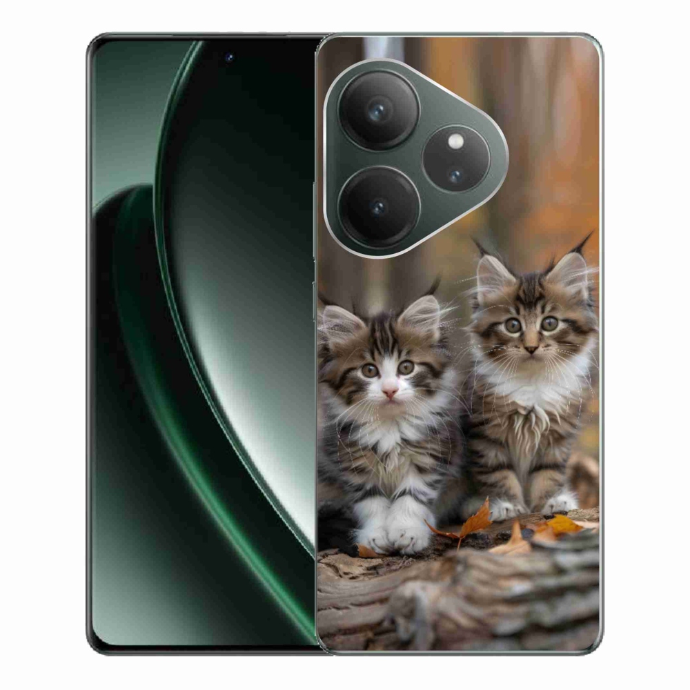 mmCase géltok a Realme GT 6 5G/GT 6T 5G készülékekhez – macska-duó 3