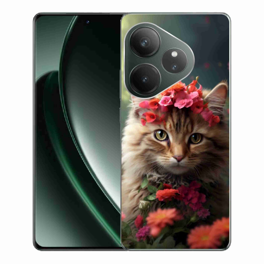 mmCase géltok a Realme GT 6 5G/GT 6T 5G készülékhez – macska hercegnő