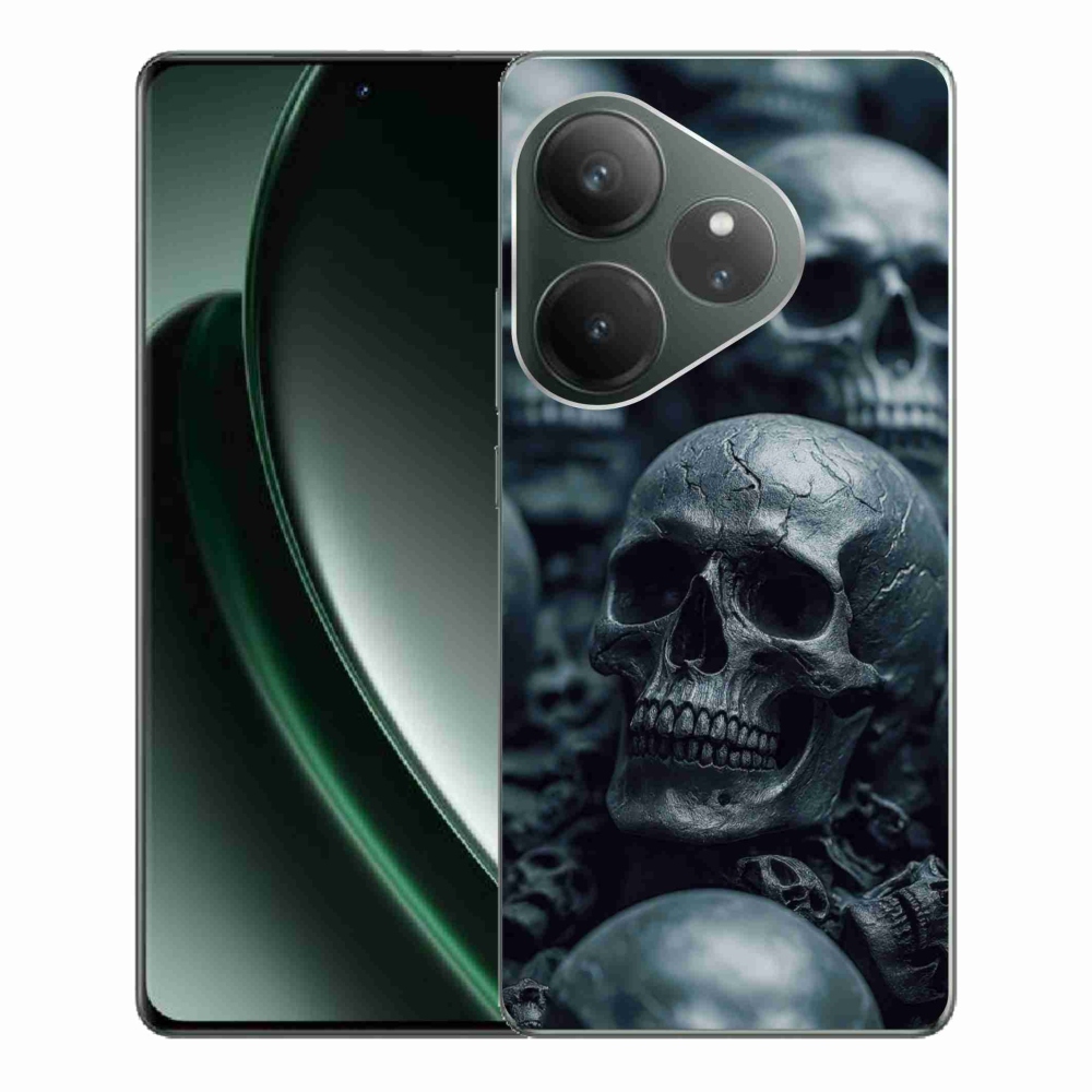 mmCase gél tok a Realme GT 6 5G/GT 6T 5G készülékekhez – koponya 2