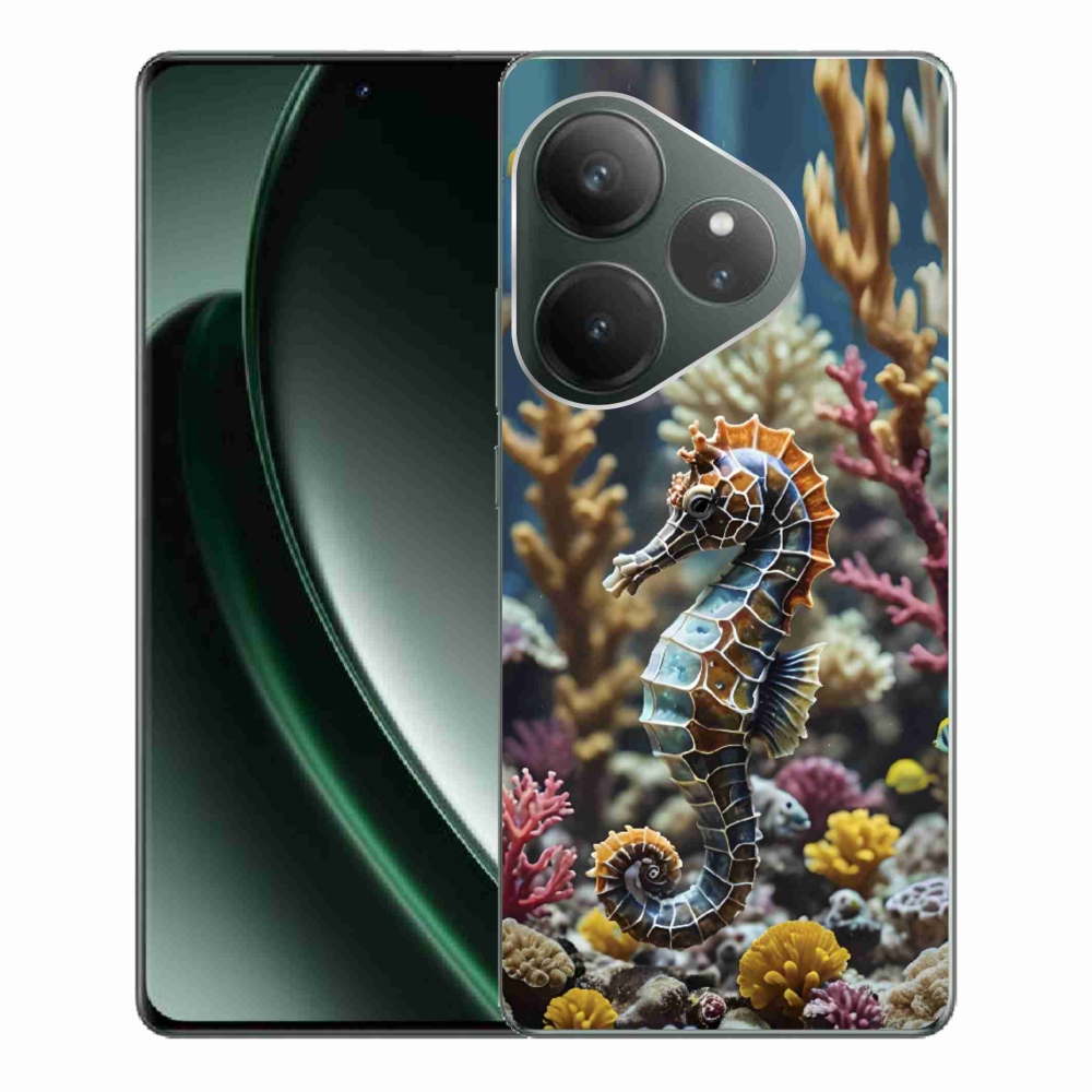 mmCase gél tok a Realme GT 6 5G/GT 6T 5G készülékekhez – tengeri csikóhal 2