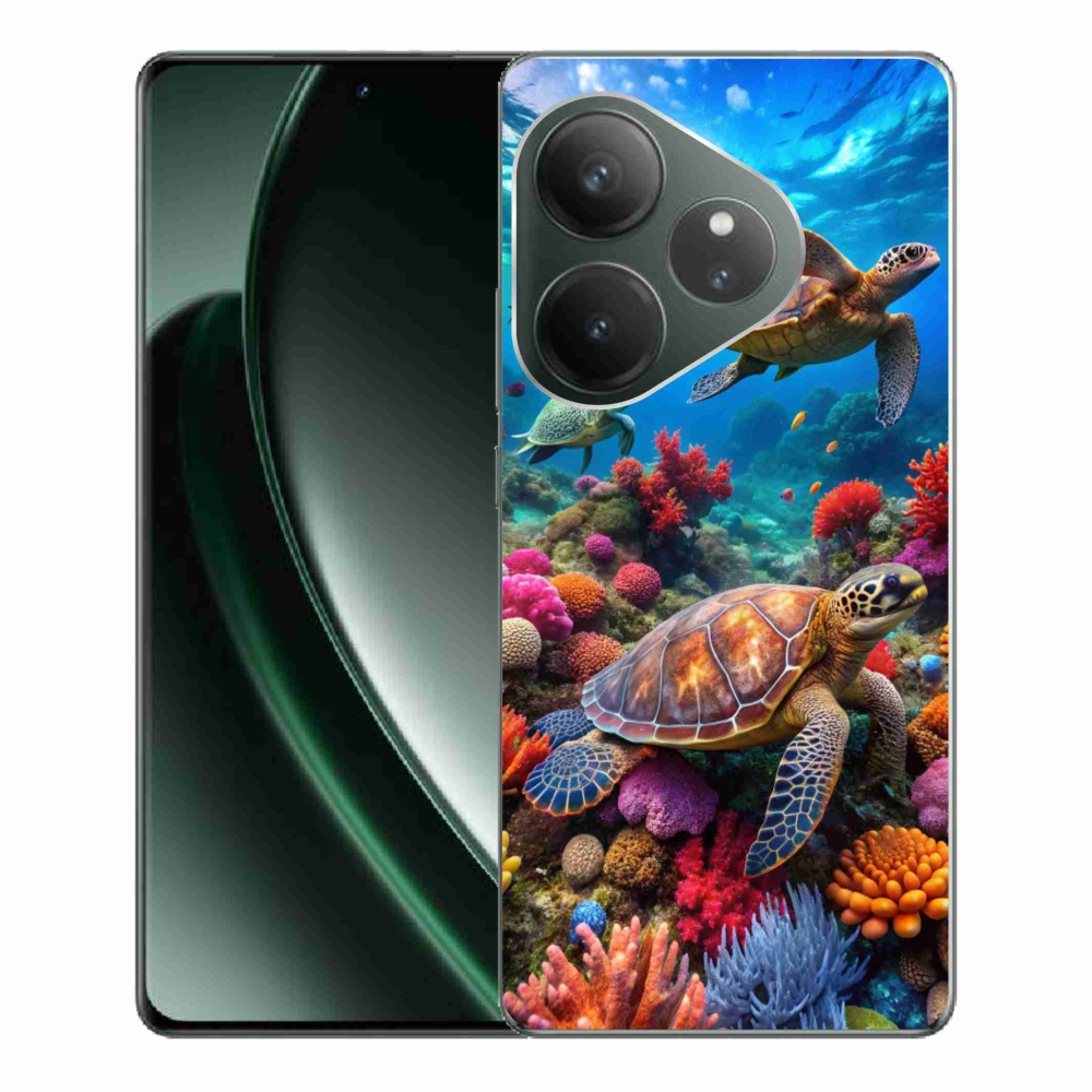mmCase géltok a Realme GT 6 5G/GT 6T 5G készülékekhez – Tengeri világ 2