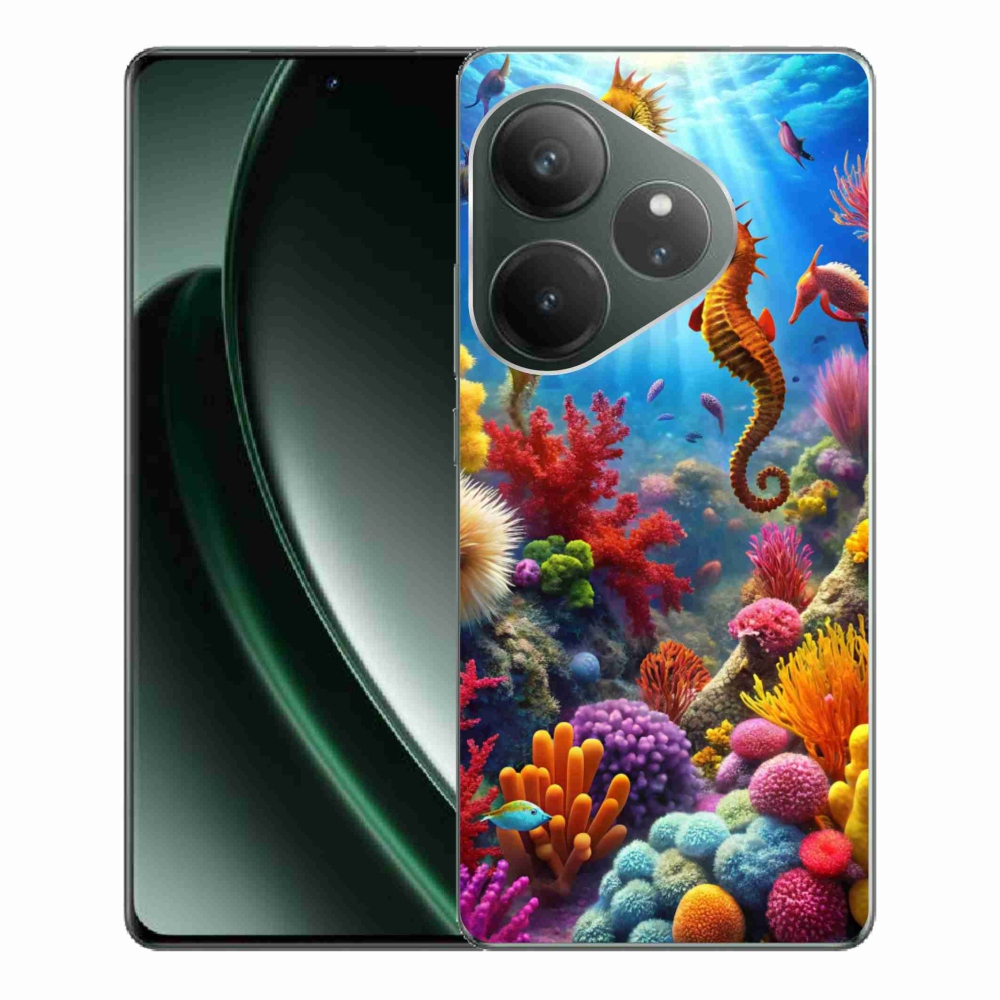mmCase géltok a Realme GT 6 5G/GT 6T 5G készülékekhez – Tengeri világ 3