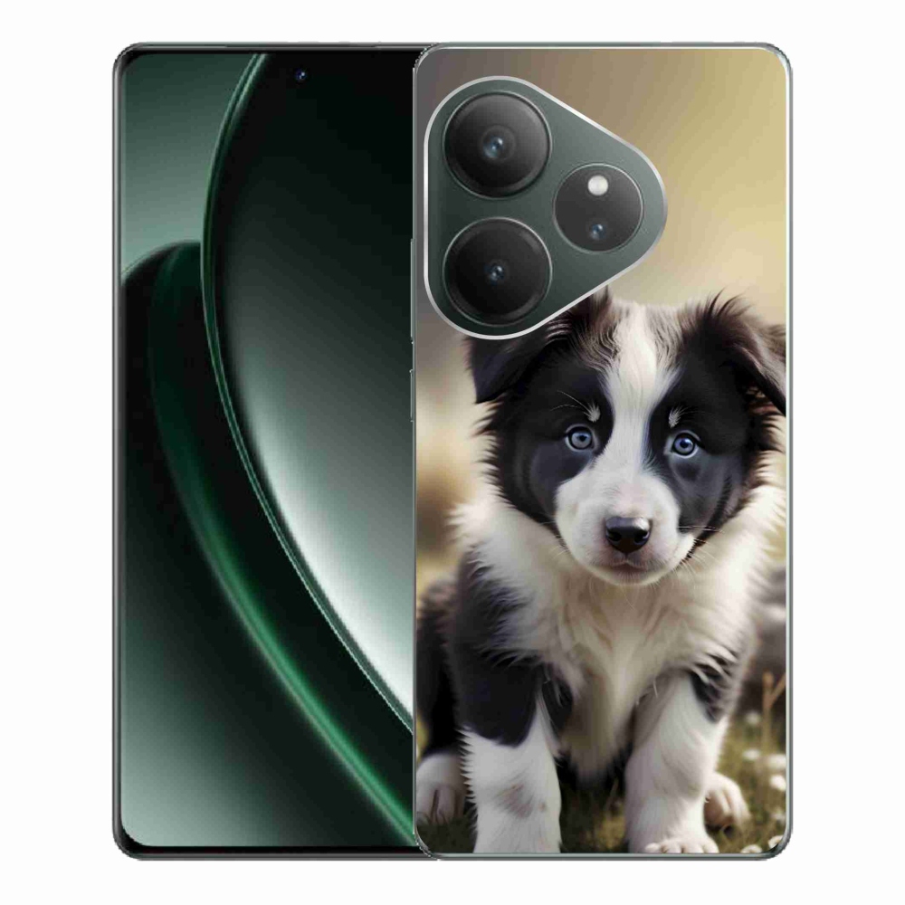 mmCase gél tok a Realme GT 6 5G/GT 6T 5G-hez – aranyos border collie