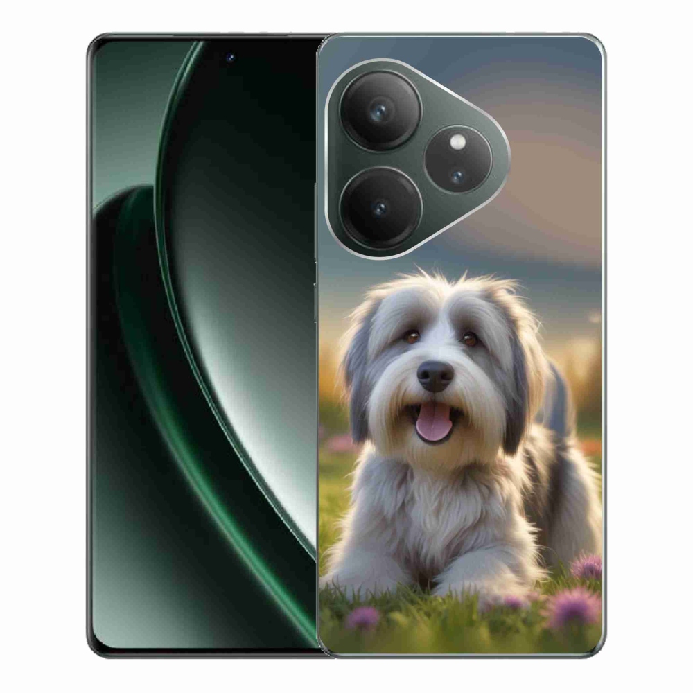mmCase gél tok a Realme GT 6 5G/GT 6T 5G készülékekhez – aranyos havannai kutyus