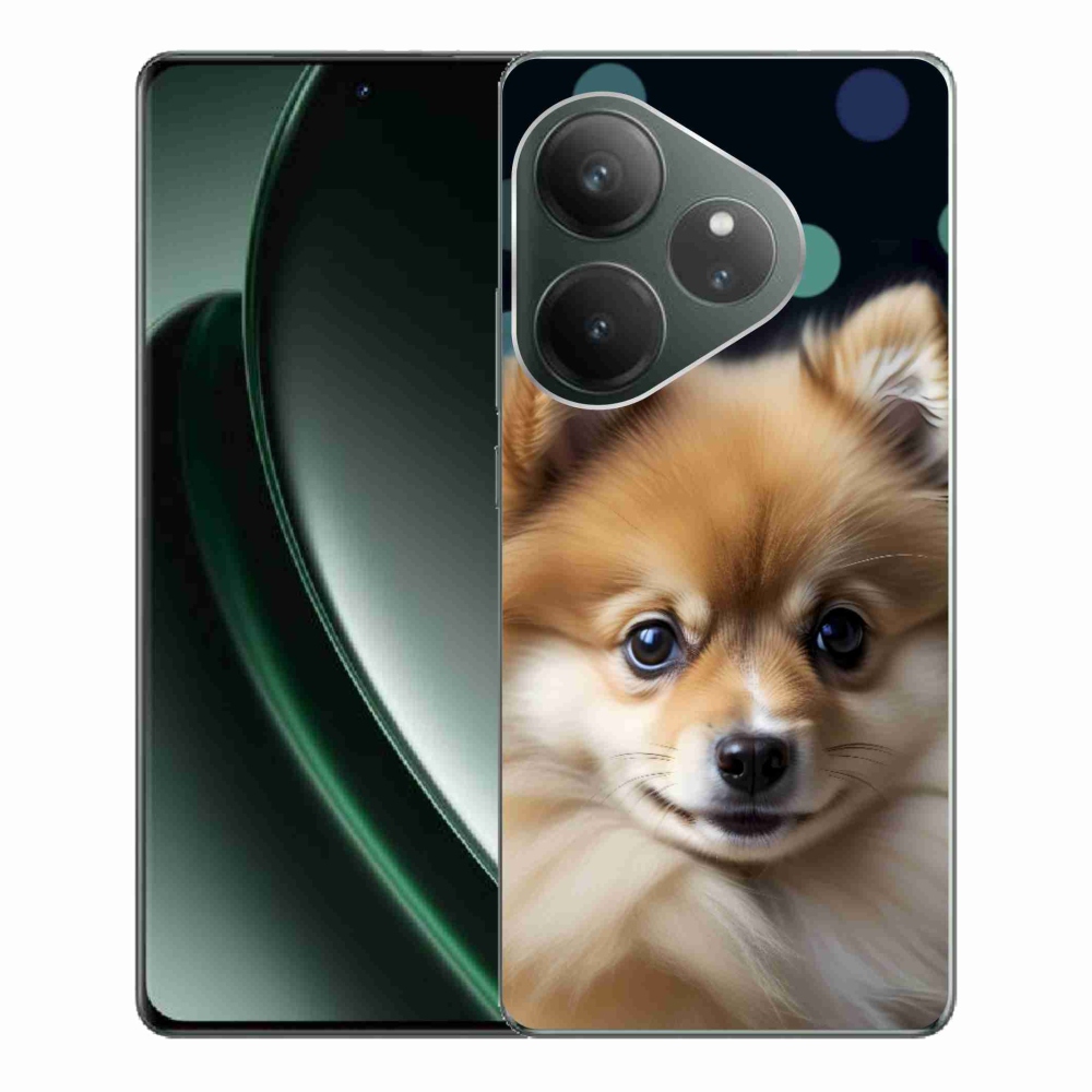 mmCase gél tok a Realme GT 6 5G/GT 6T 5G-hez – aranyos pomerániai