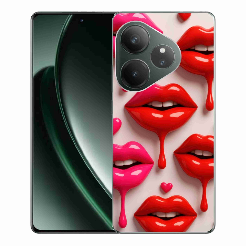 mmCase gél tok a Realme GT 6 5G/GT 6T 5G készülékekhez – ajkak 2