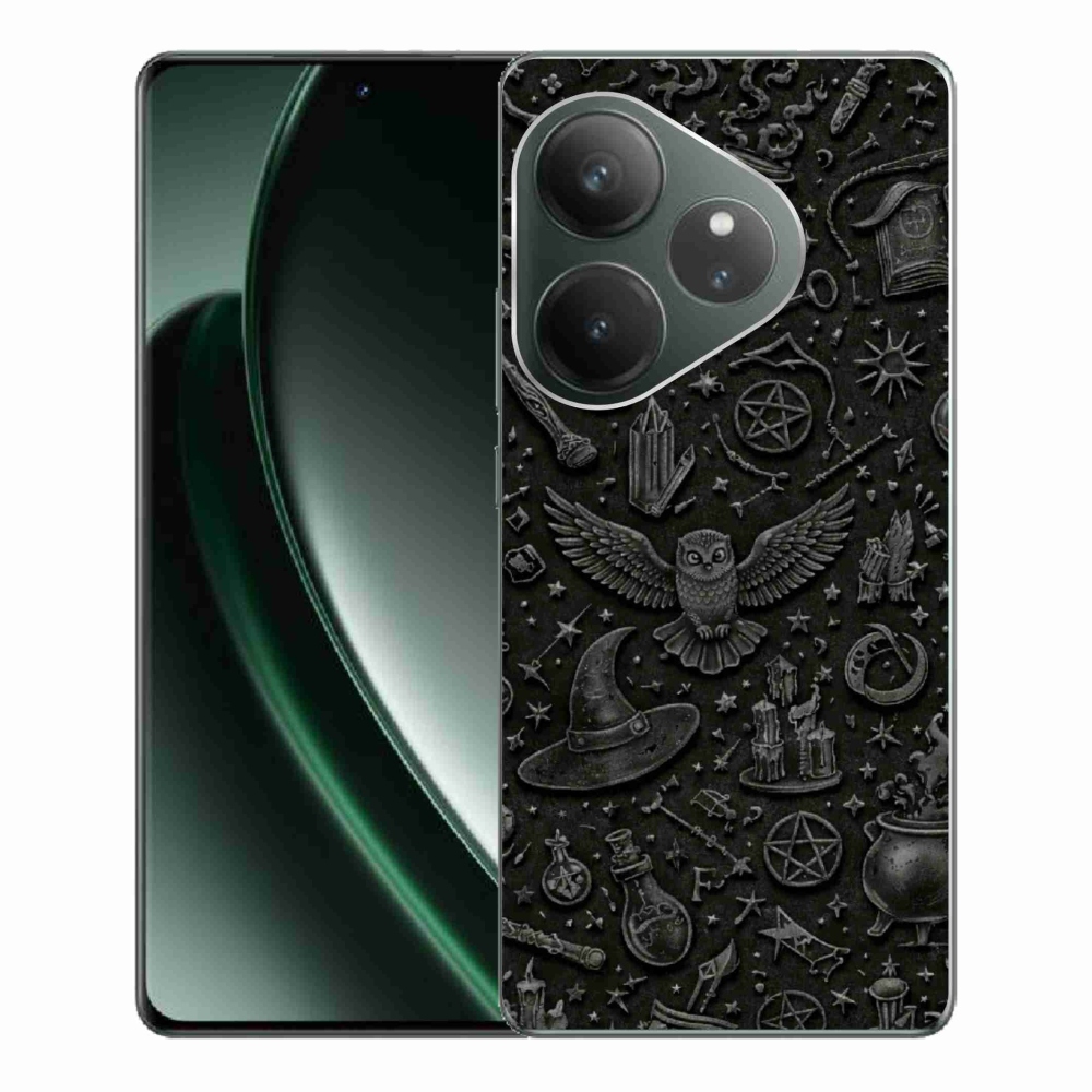 mmCase géltok a Realme GT 6 5G/GT 6T 5G készülékekhez – sötét varázslatos világ