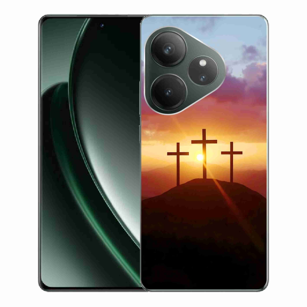 mmCase gél tok a Realme GT 6 5G/GT 6T 5G készülékekhez – három kereszt