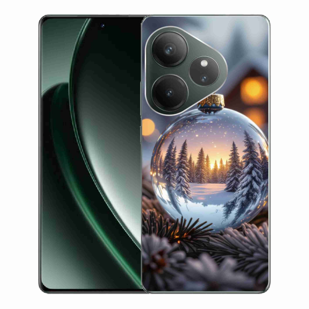 mmCase géltok a Realme GT 6 5G/GT 6T 5G készülékekhez – karácsonyi dísz