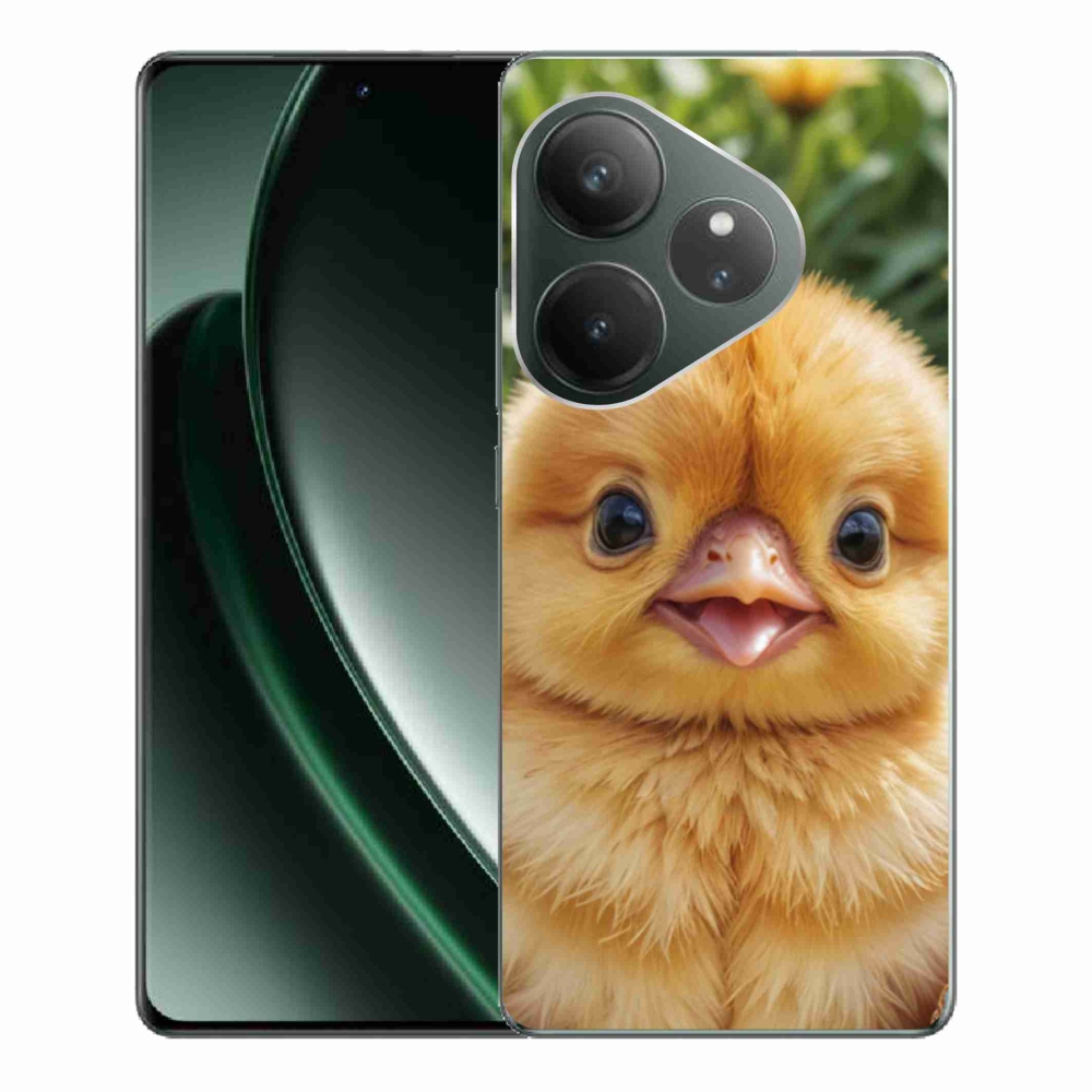 mmCase géltok a Realme GT 6 5G/GT 6T 5G készülékhez – vidám kiscsibe