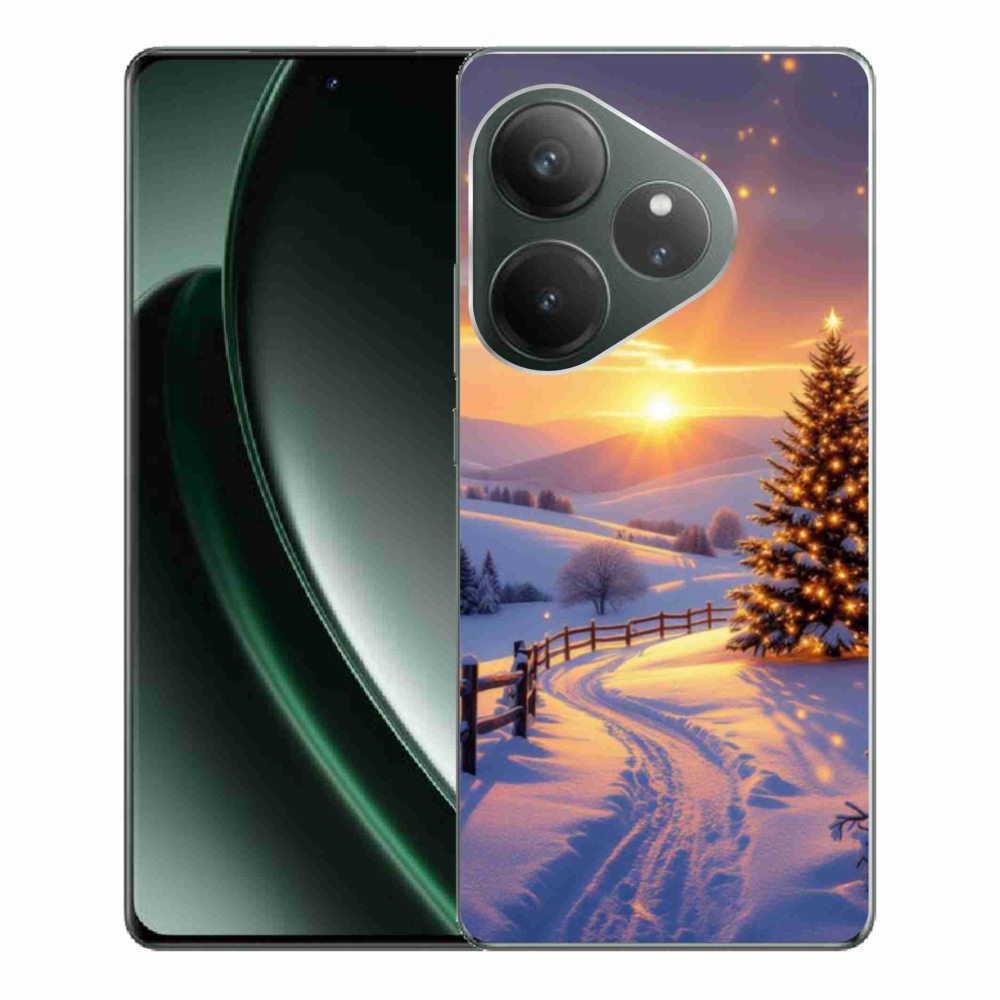 mmCase géltok a Realme GT 6 5G/GT 6T 5G készülékekhez – téli táj