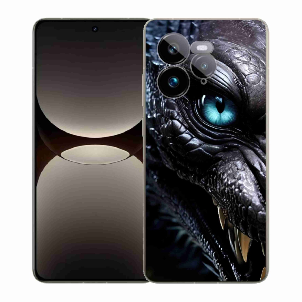 mmCase gél tok a Realme GT 7 Pro 5G-hez – sárkányos mintázat