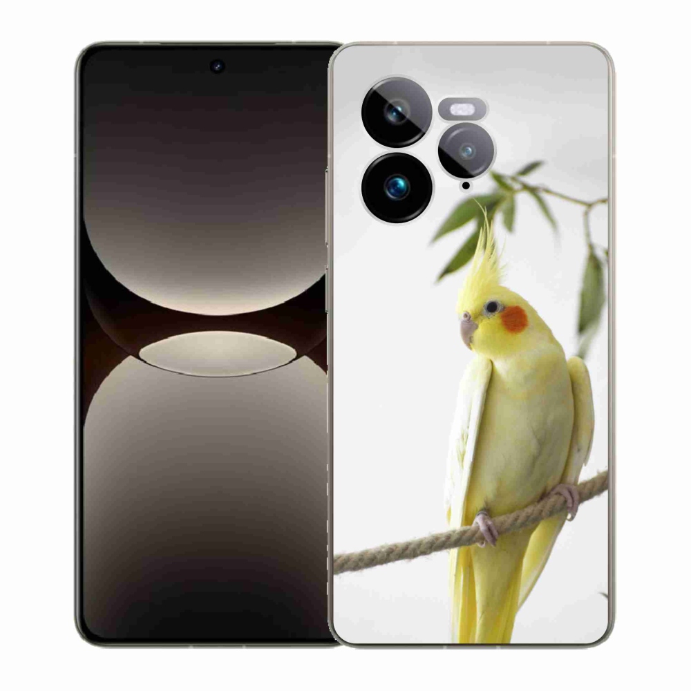 mmCase gél tok a Realme GT 7 Pro 5G-hez – tollas papagáj
