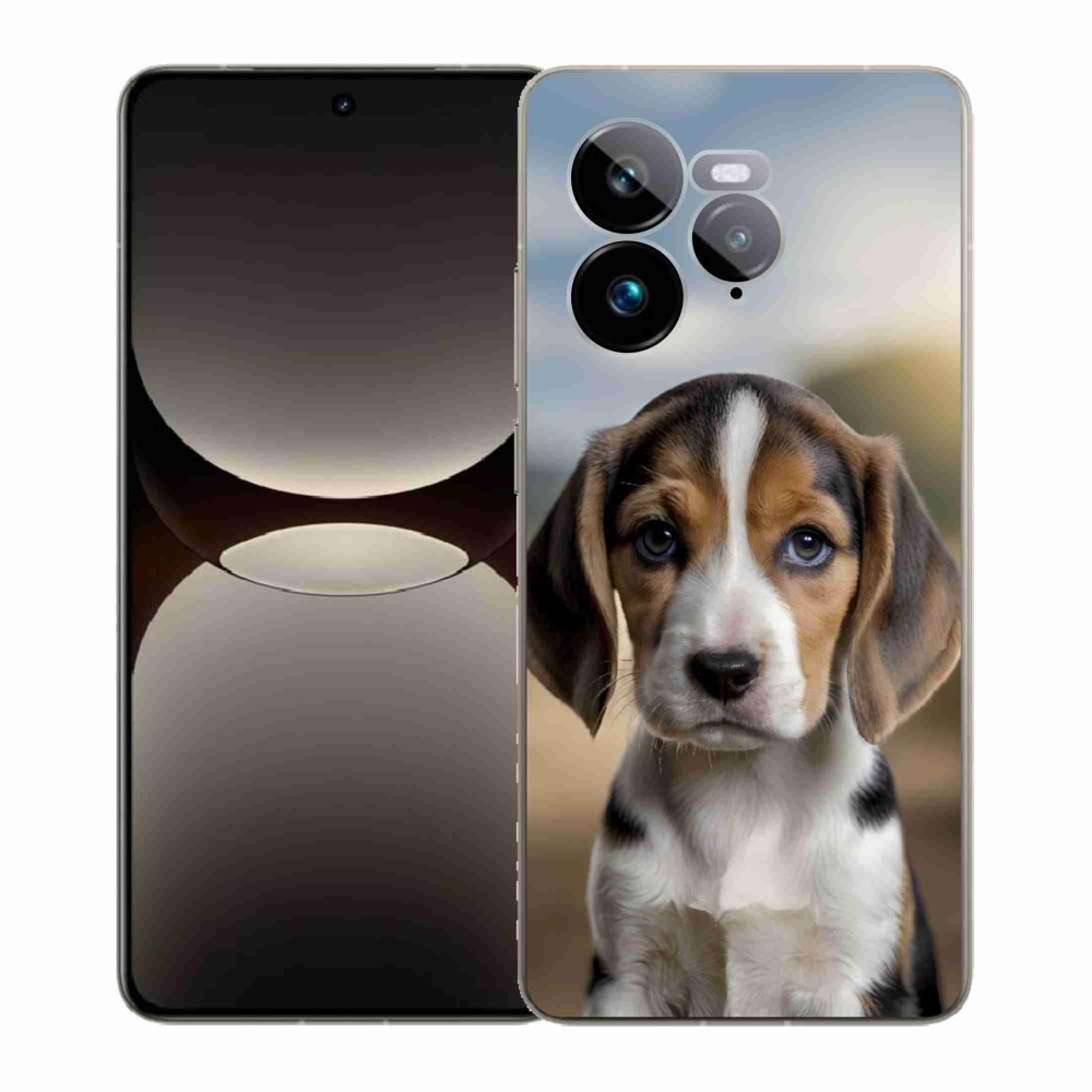 mmCase gél tok a Realme GT 7 Pro 5G-hez – aranyos beagle
