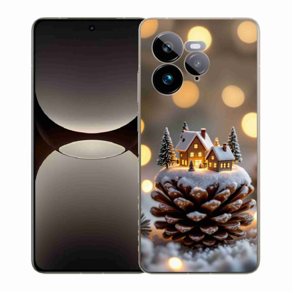 mmCase gél tok a Realme GT 7 Pro 5G-hez – téli falu