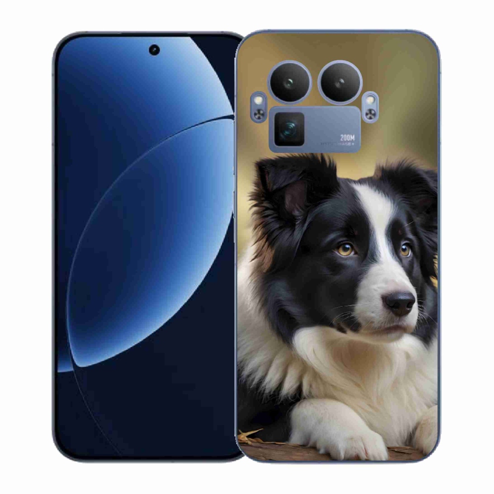 Gél borítás mmCase a Realme GT 8 Pro 5G számára - border colie 2