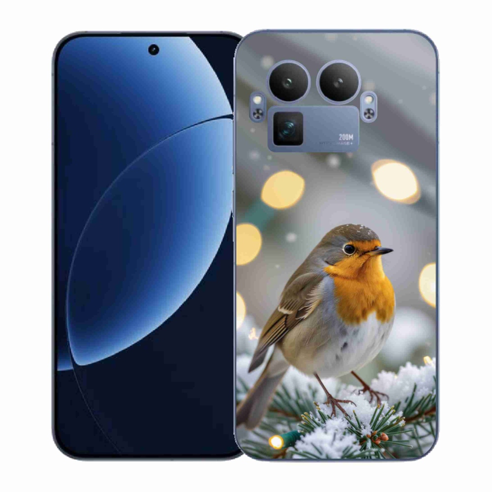 Gél borítás mmCase a Realme GT 8 Pro 5G-n - télen kipirulva