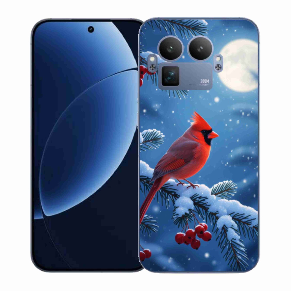 Gél borítás mmCase a Realme GT 8 Pro 5G készülékhez - kardinálpiros színű